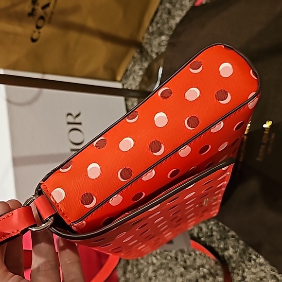 NWT Kate Spade doddy convertable crossbody Carson polka dot - Picture 8 of 8